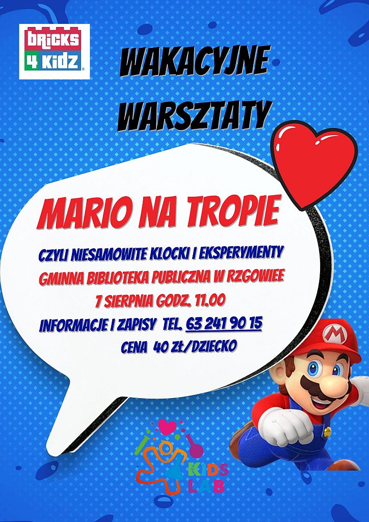 Zapraszamy dzieci na wakacyjne warsztaty - plakat 3